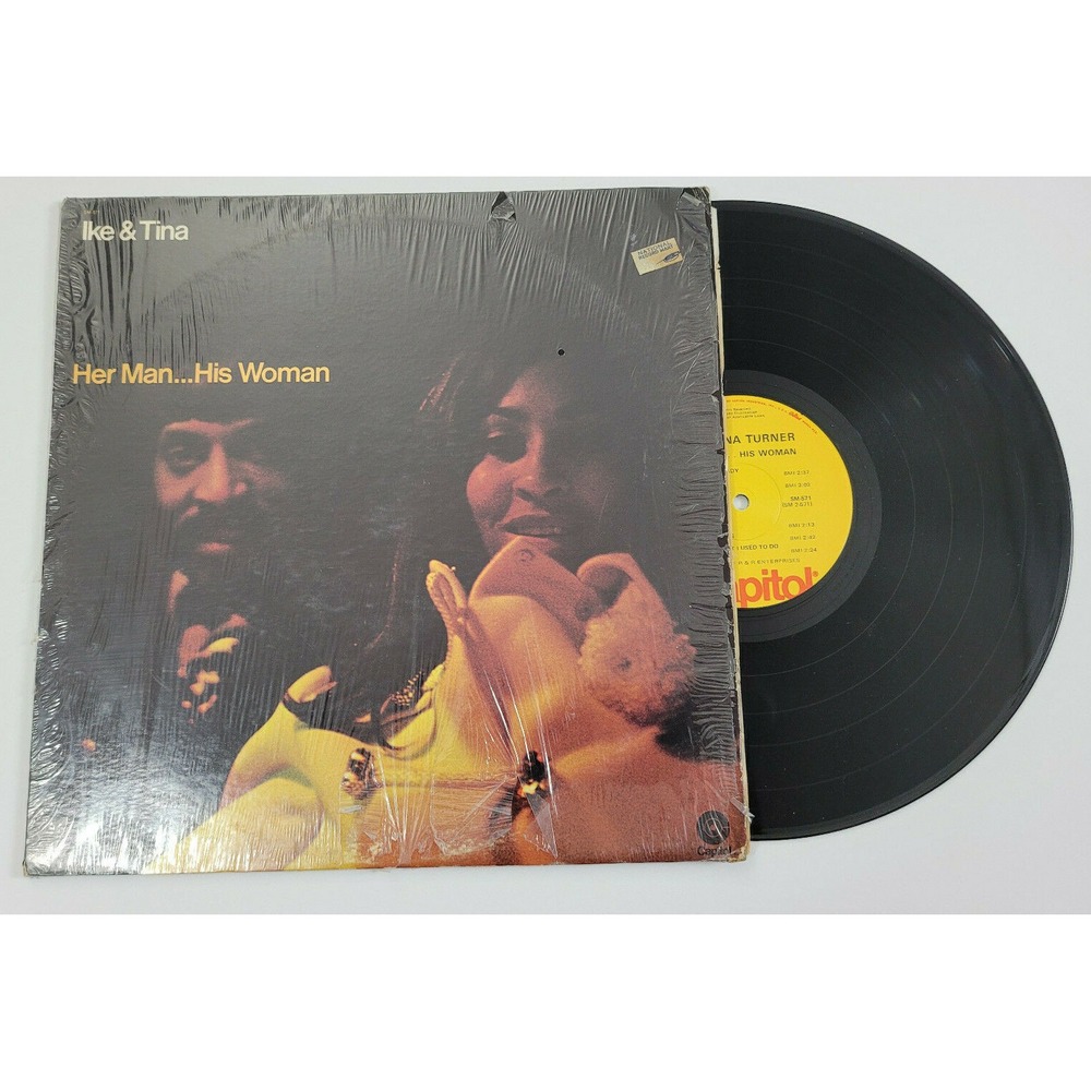 IKE & TINA TURNER - HER MAN ... HIS WOMAN - SOUL LP